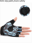Half finger exercise gloves (Shockproof)
