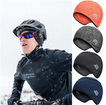 Skull cap thermal beanie with inner liner and glasses holes